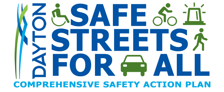 Dayton's Safe Streets For All "SS4A" Icon